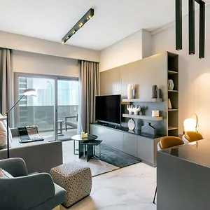 شقة Fam Living - Urban - Mag318, 5 Mins To Burj Khalifa, دبي